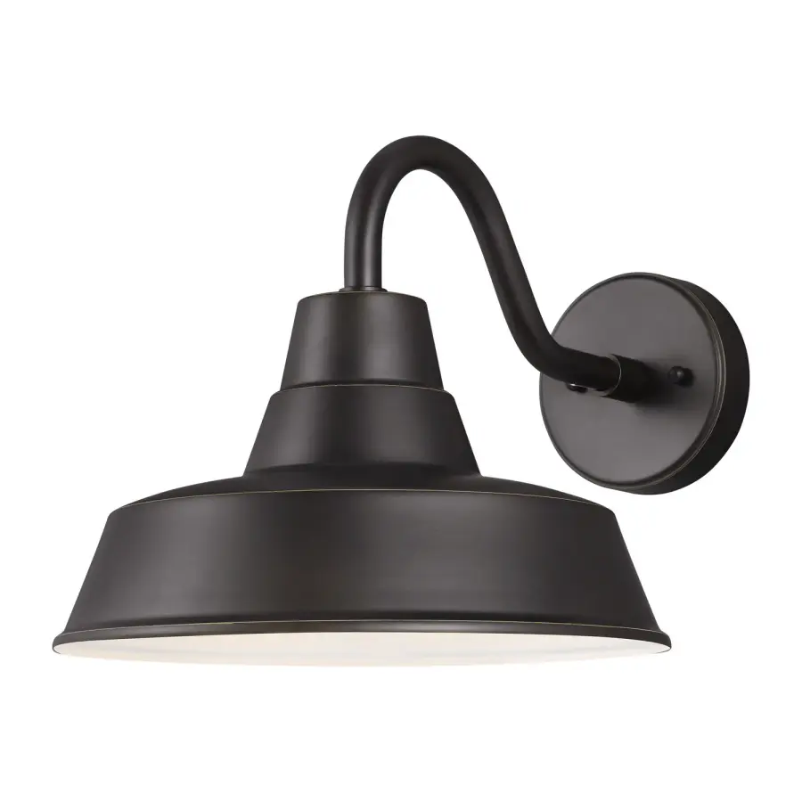 Barn Light LED Outdoor Wall Lantern in Antique Bronze