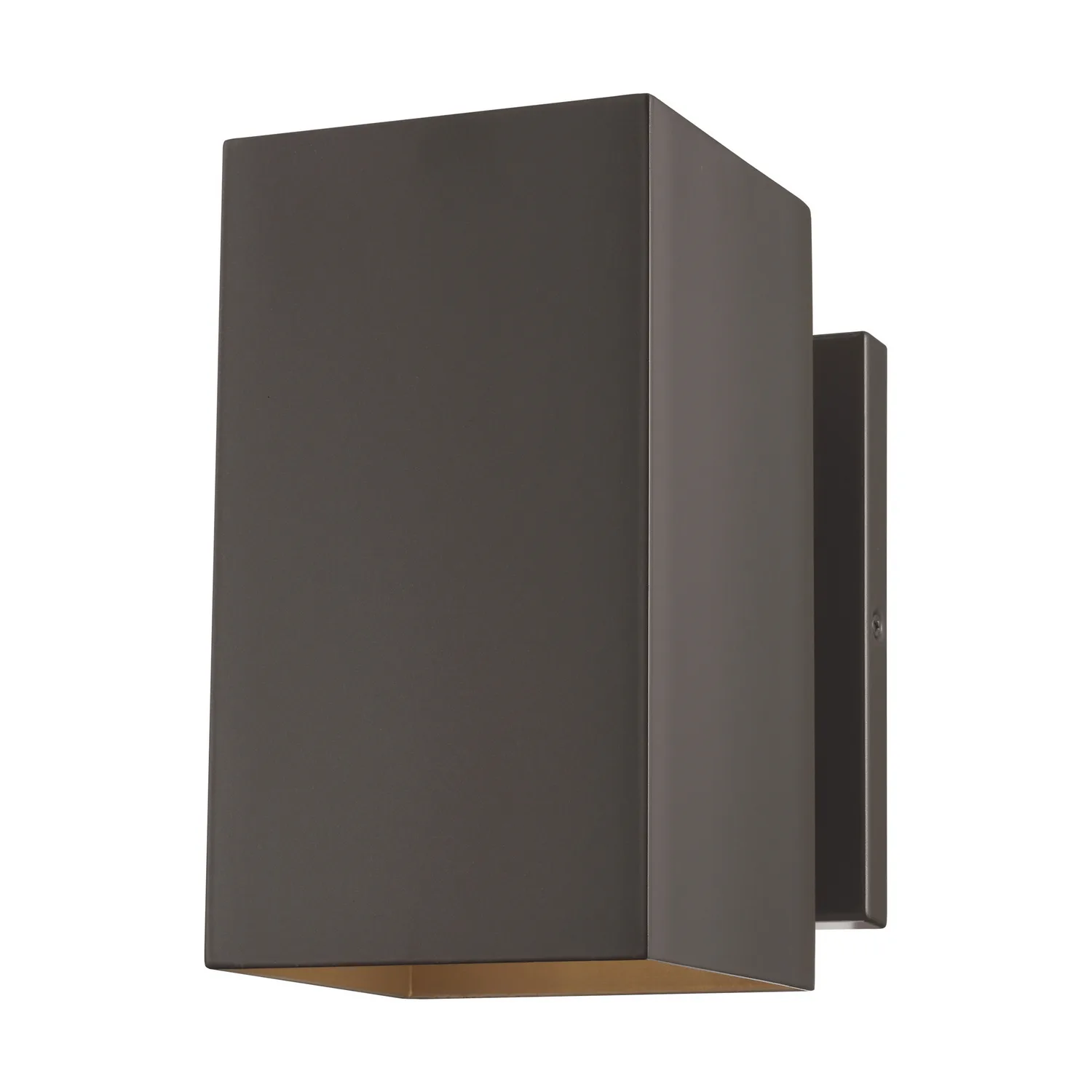 Pohl One Light Outdoor Wall Lantern in Bronze