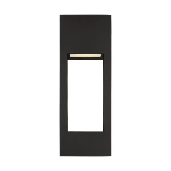 The Testa LED wall lantern delivers sophisticated outdoor illumination with dual integrated LED sources—ambient light from above and a dramatic wall wash below. Its sleek aluminum construction and wet-rated design make it ideal for modern exteriors.