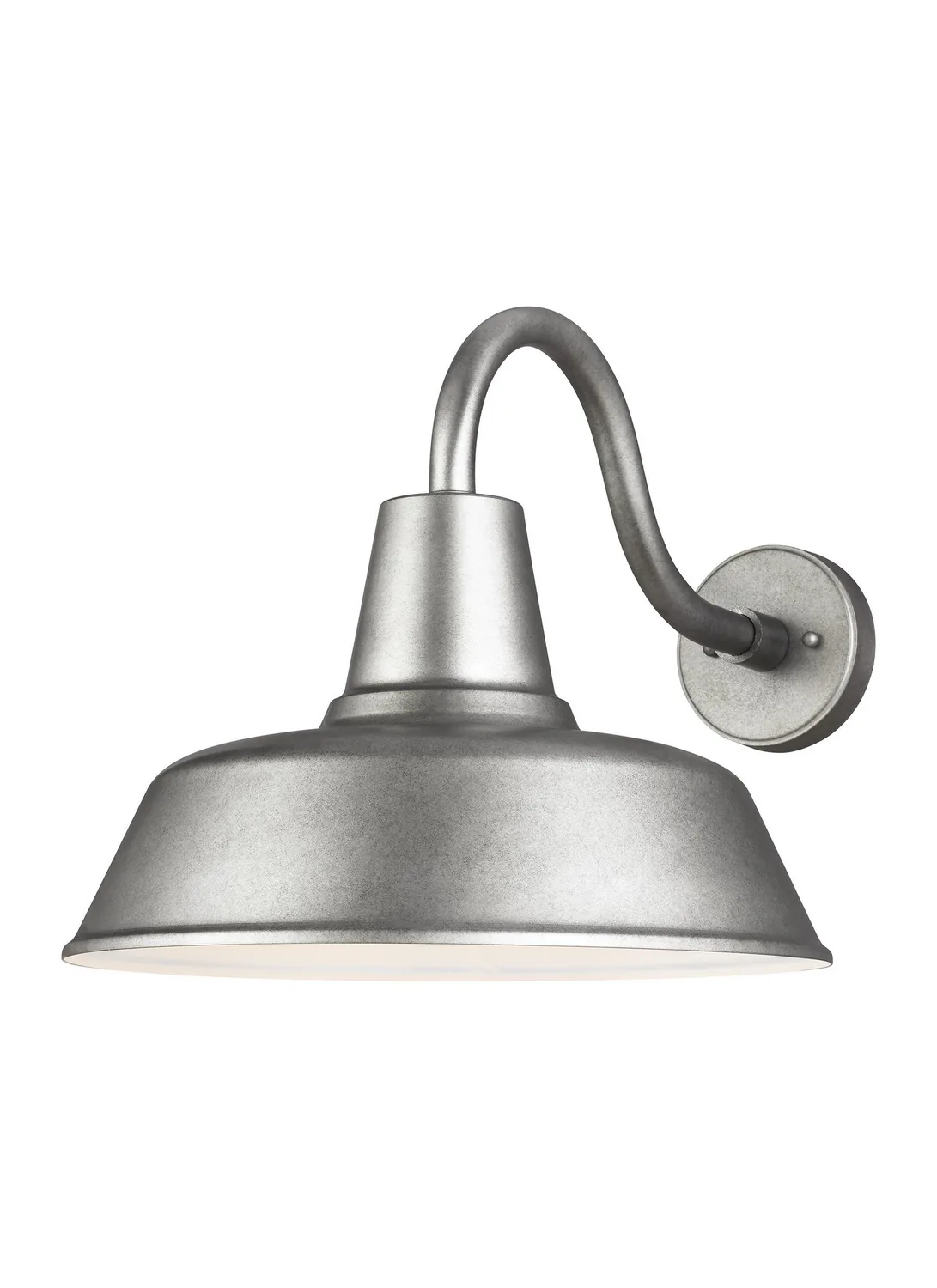 Barn Light Outdoor Wall Lantern in Weathered Pewter