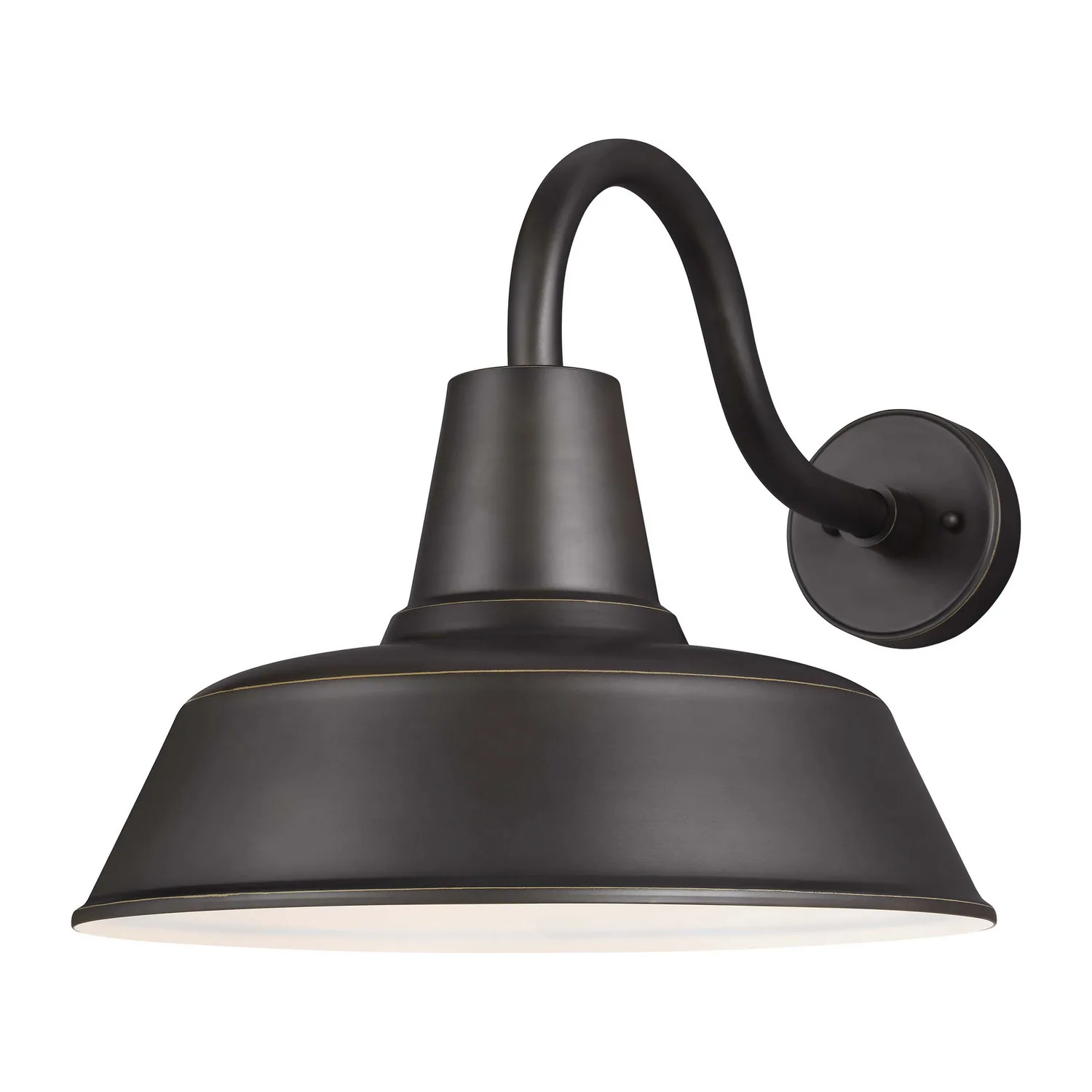Barn Light LED Outdoor Wall Lantern in Antique Bronze