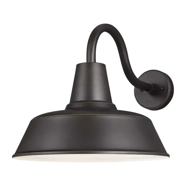 Barn Light LED Outdoor Wall Lantern in Antique Bronze