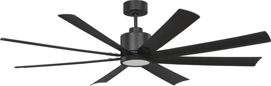 Flera Smart 65" LED Ceiling Fan in Midnight Black - Image 2