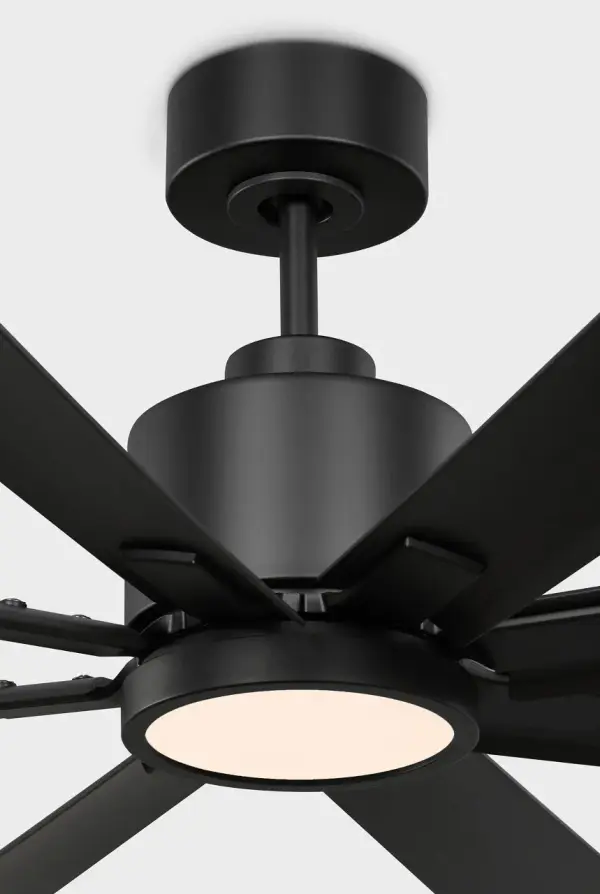 Flera Smart 65" LED Ceiling Fan in Midnight Black - Image 6