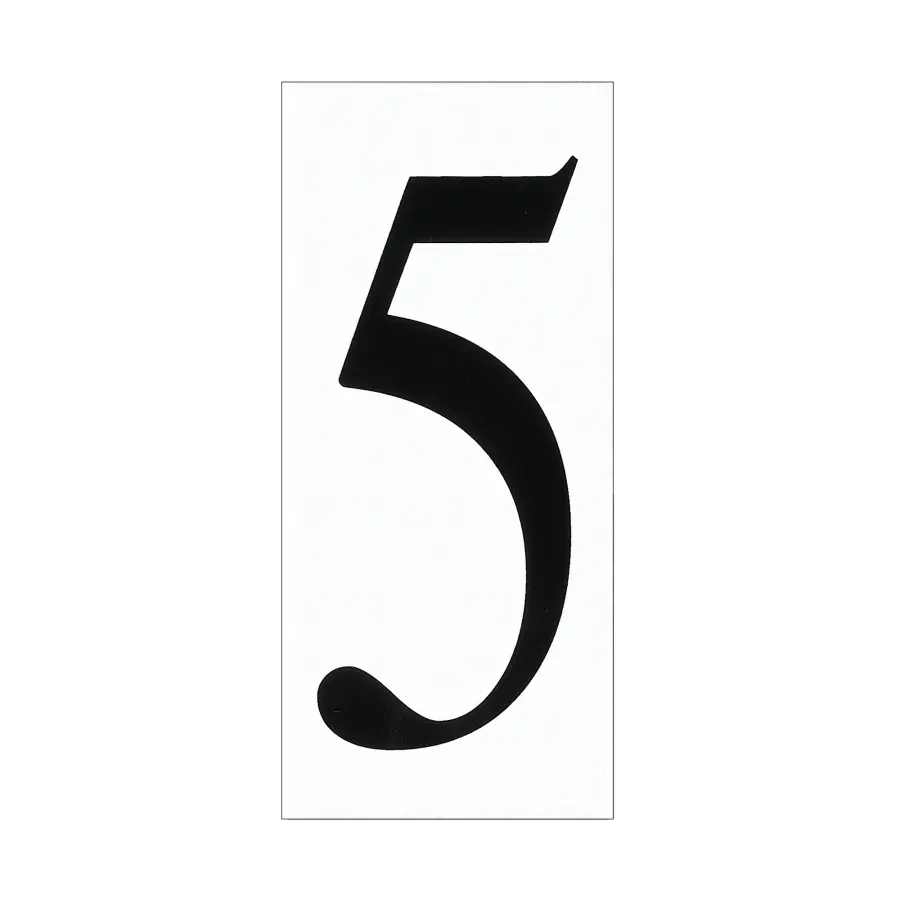 Address Light Number Tile 5