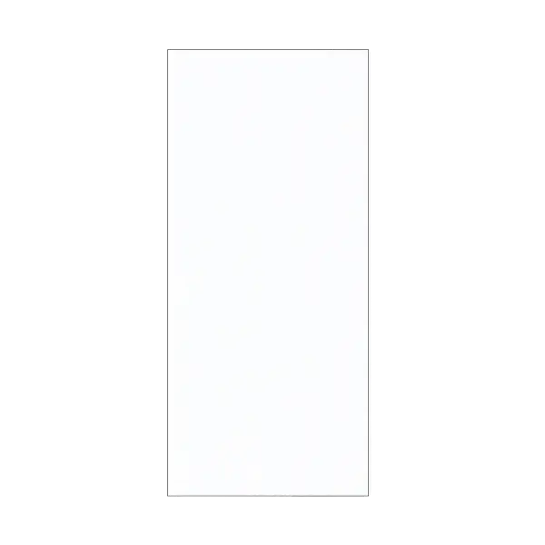 A versatile blank white plastic tile designed as a replacement or spacer component for address light systems. Perfect for creating custom layouts or replacing damaged tiles in existing installations.