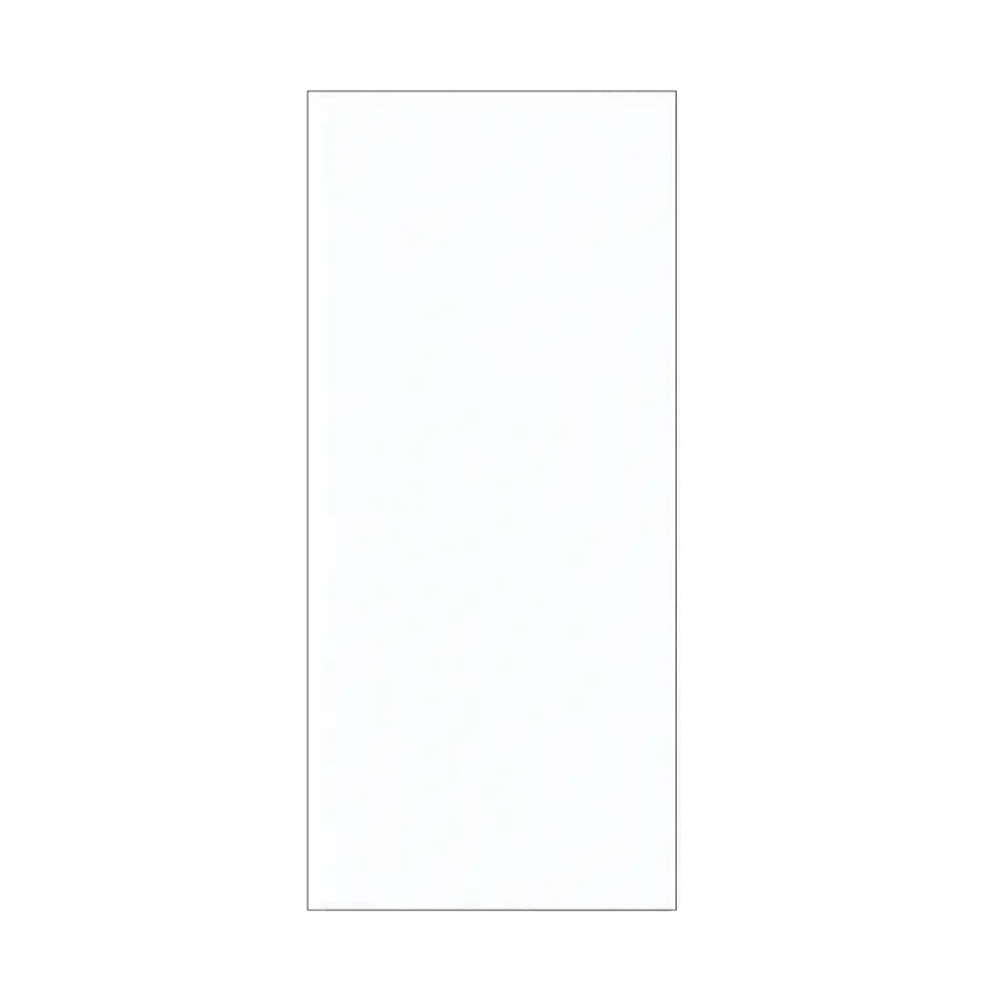 Address Light Number Tile - Blank White