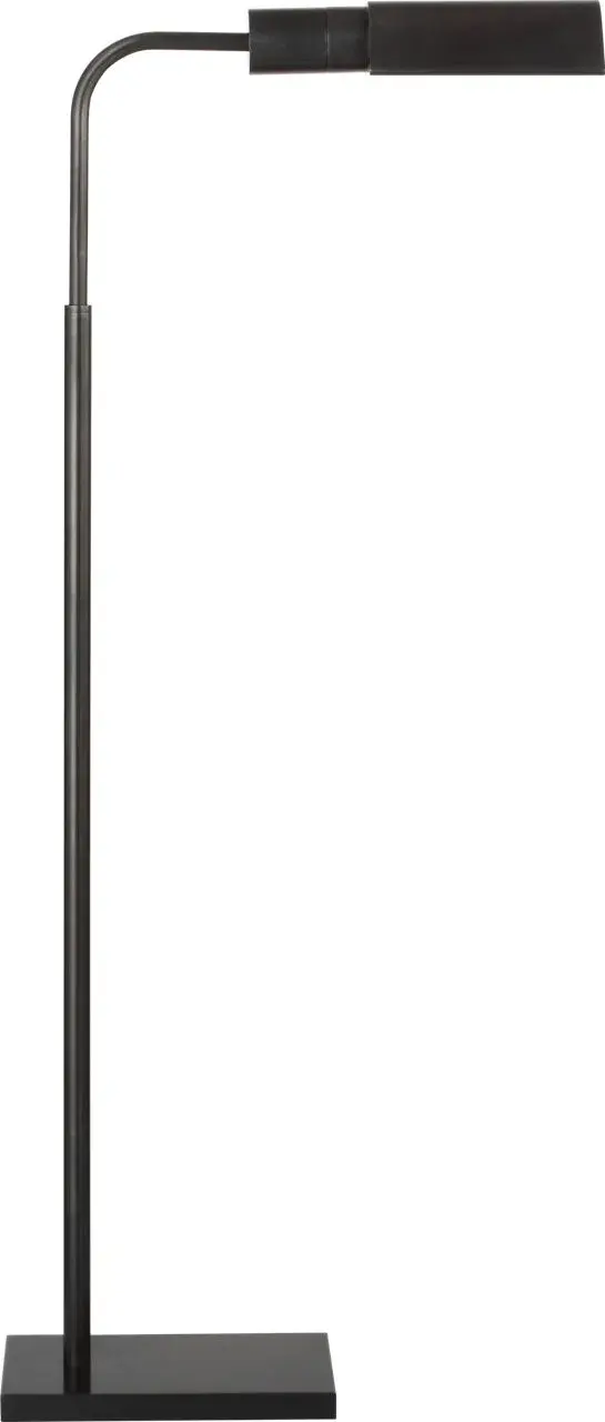 This cordless pharmacy floor lamp combines classic design with modern convenience. The adjustable arm and head allow precise light positioning, while the cordless feature provides placement flexibility anywhere in your space.