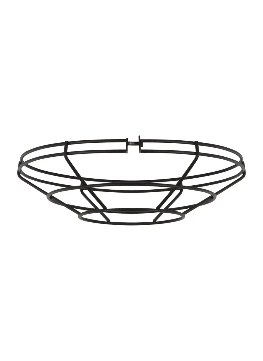 Barn Light Cage in Black