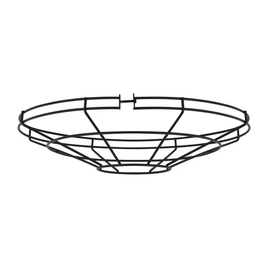 Barn Light Cage in Black