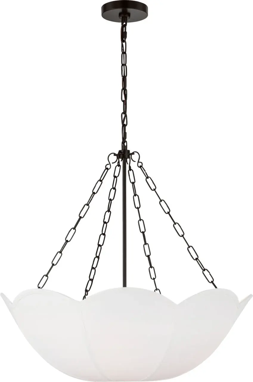 Elegant Small-Scale Chandelier with Industrial Charm - Image 4