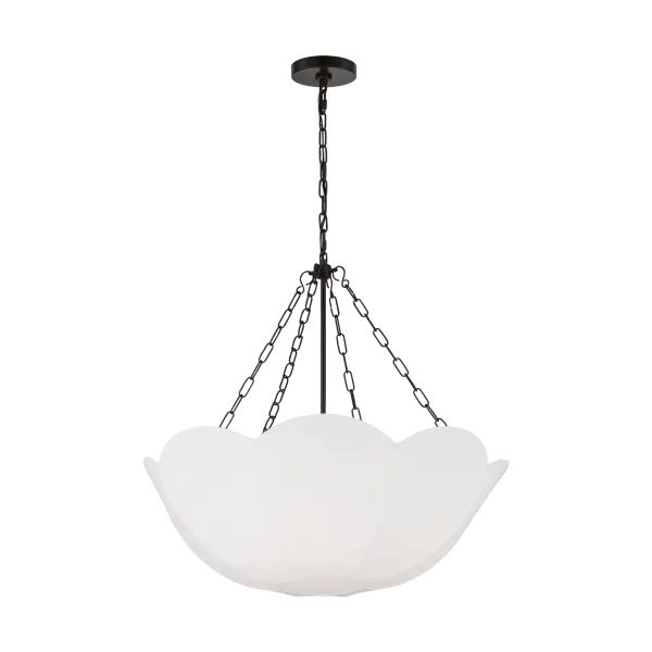 Elegant Small-Scale Chandelier with Industrial Charm - Image 5