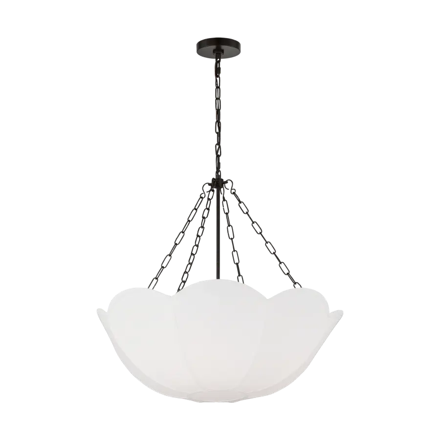 Elegant Small-Scale Chandelier with Industrial Charm - Image 5