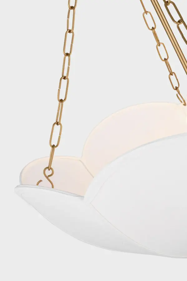 Stassi Small Chandelier in Burnished Brass - Image 3