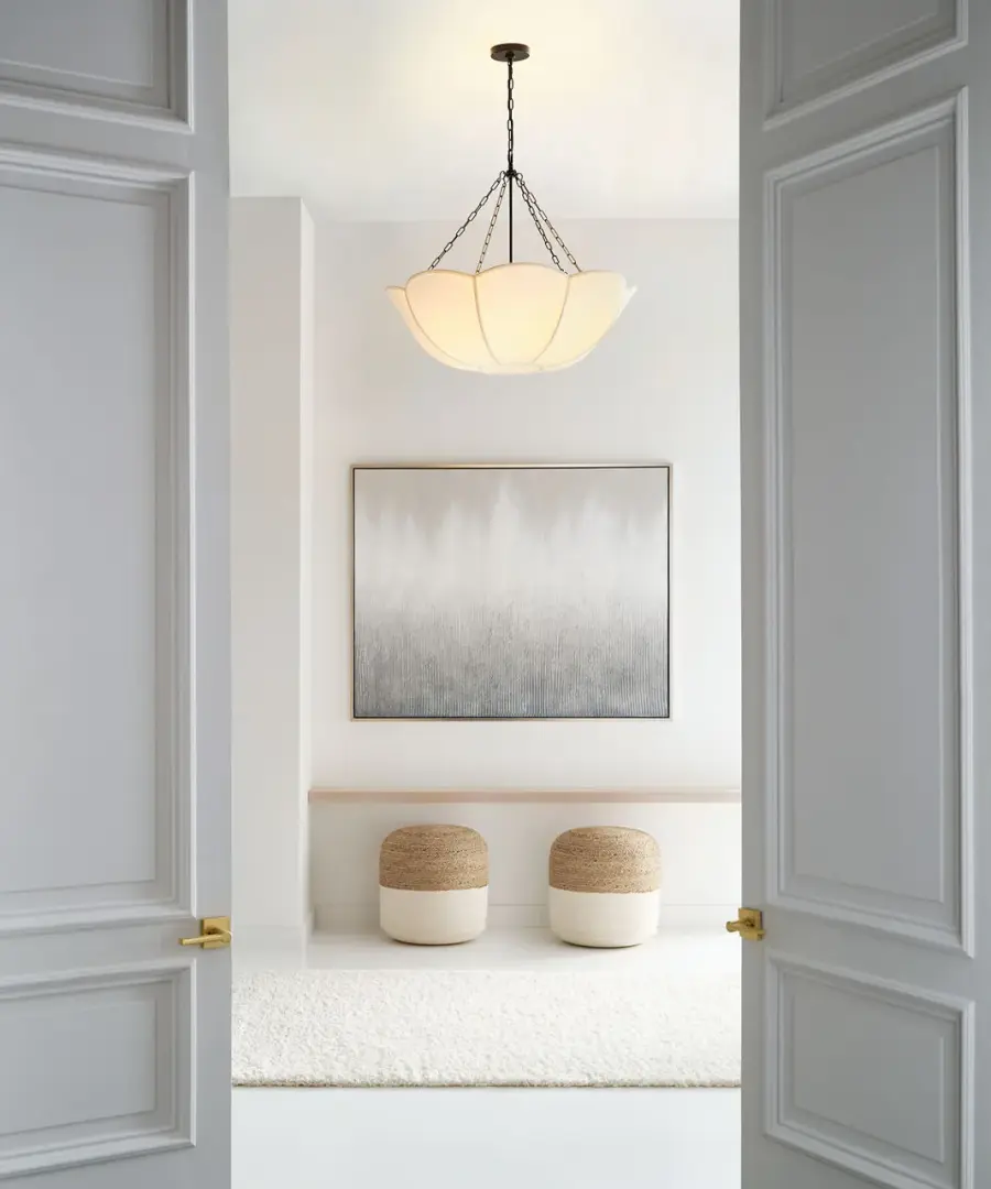 Sophisticated Transitional Chandelier with Industrial Edge - Image 7