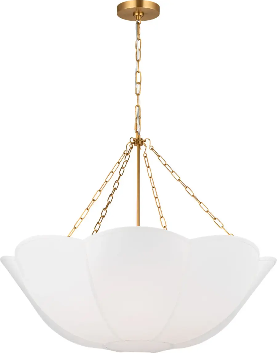 Stassi Medium Chandelier in Burnished Brass - Image 1