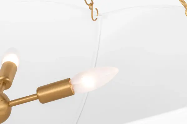 Stassi Medium Chandelier in Burnished Brass - Image 4