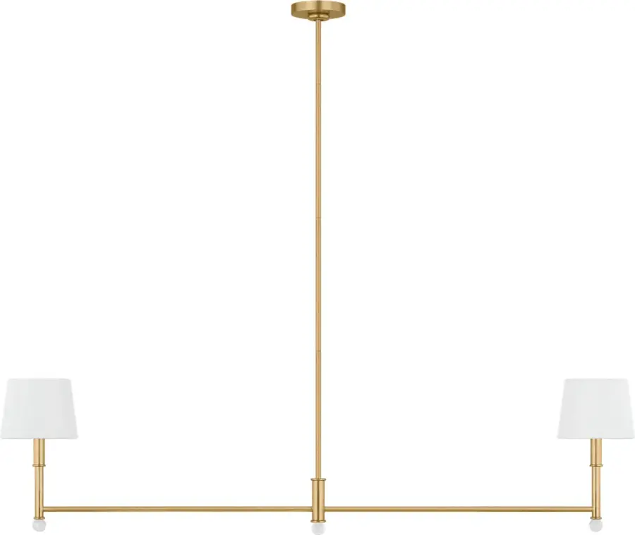 Greard 55" Linear Chandelier in Gild - Image 1