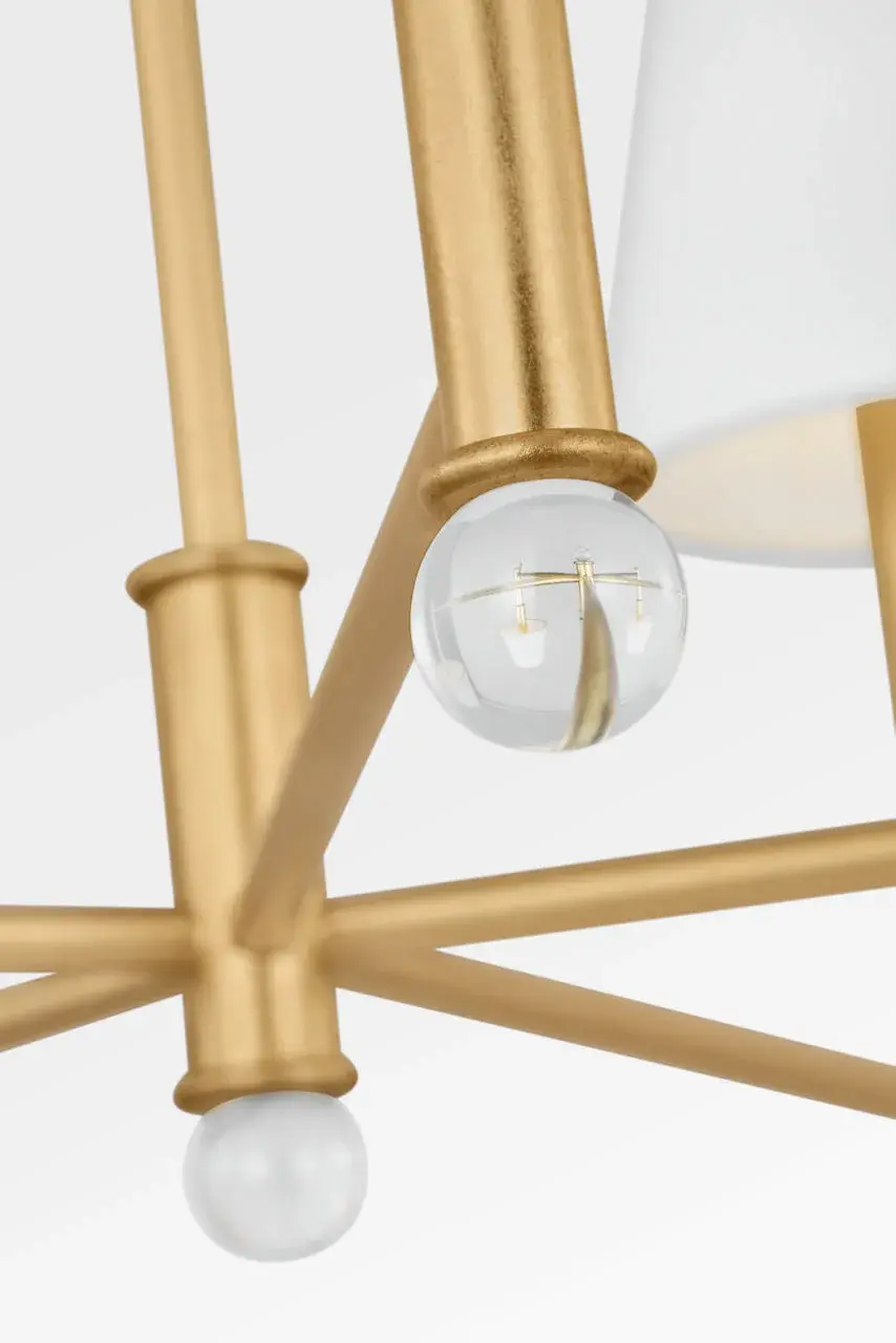 Greard 33" Chandelier in Gild - Image 3