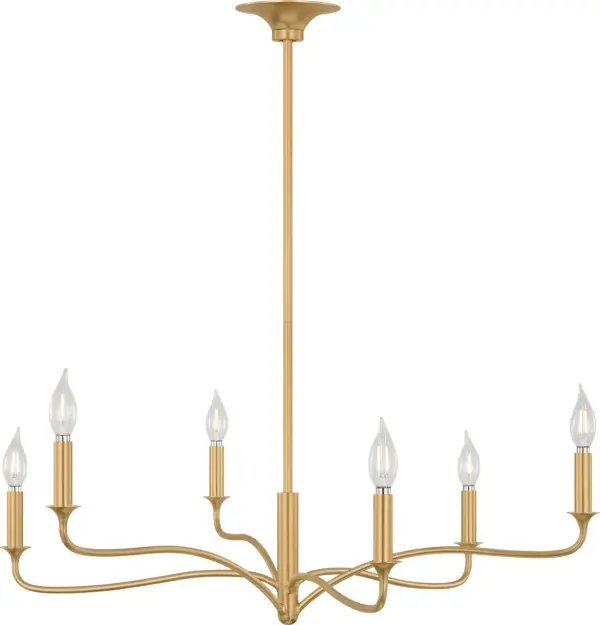 The Chatsworth 32" Chandelier by Alexa Hampton combines heritage design with contemporary clarity through expansive curved arms and refined detailing. Perfect for intimate spaces, it brings architectural elegance and warmth to bedrooms, breakfast nooks, and smaller dining areas.