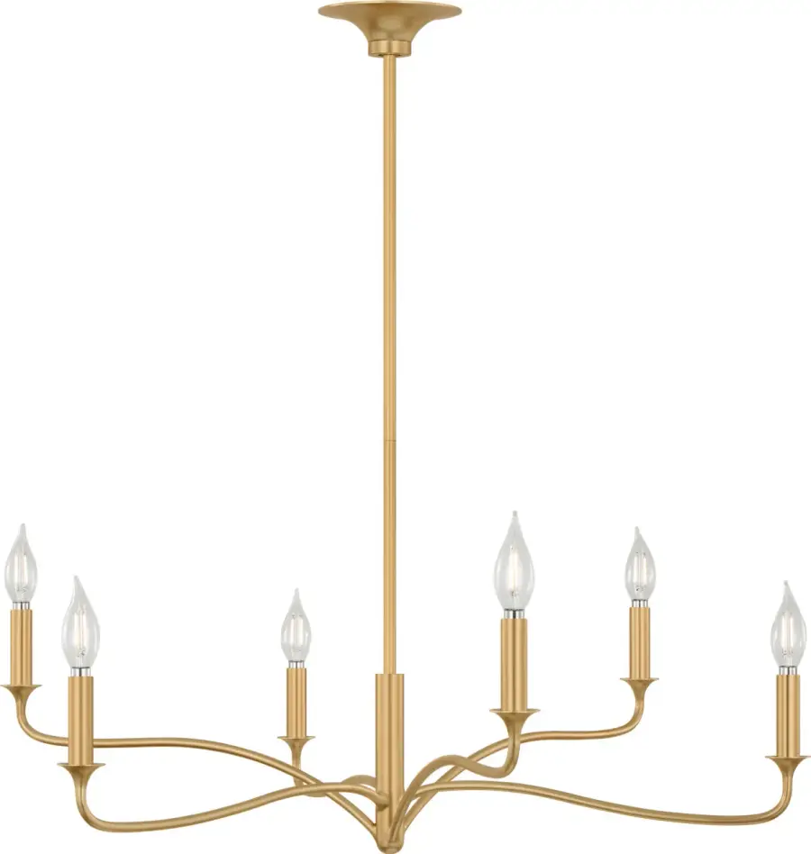 Chatsworth 32" Chandelier in Gild - Image 2