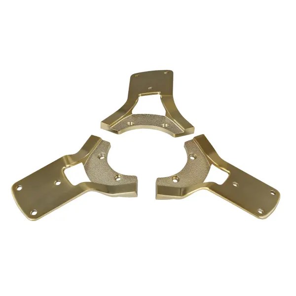 This custom finish kit transforms your ceiling fan with a sophisticated burnished brass cap that adds warmth and elegance. The quality metal construction and rich finish complement both traditional and contemporary interiors.