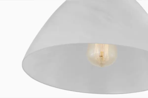 Athena Medium Pendant with Striated Glass Shade - Image 5