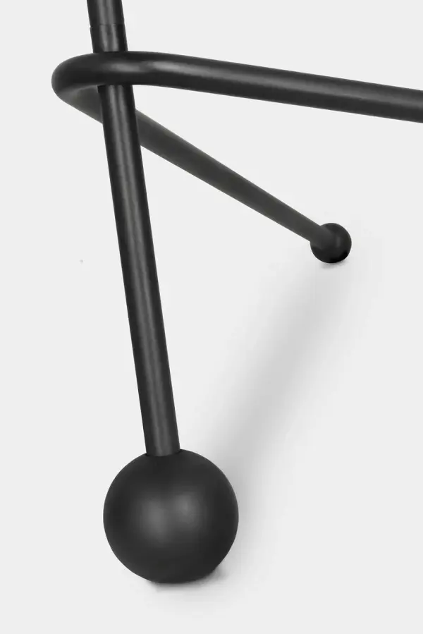 Gustav Medium Floor Lamp with Blonde Rattan Shade - Image 3