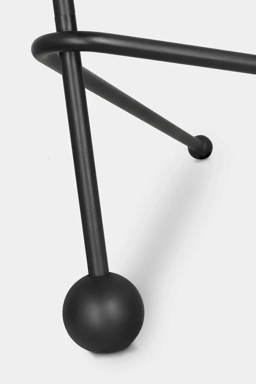 Gustav Medium Floor Lamp with Blonde Rattan Shade - Image 3