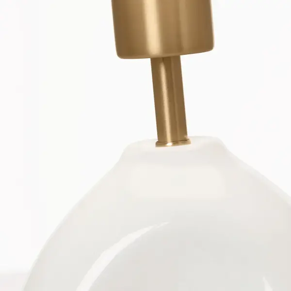 Ulla Small Table Lamp in Dove Grey Crackle - Image 6