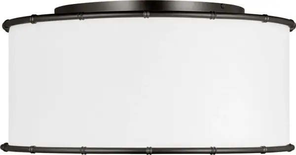 The Aldric Medium Flush Mount combines aged iron craftsmanship with a low-profile design perfect for spaces with standard ceiling heights. Its industrial aesthetic adds character while providing functional illumination.