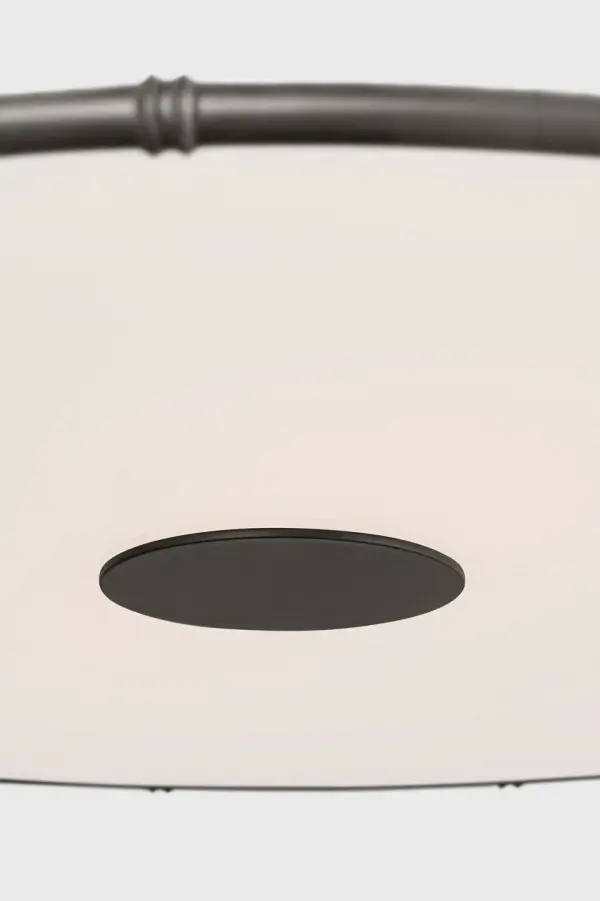 Aldric Medium Flush Mount in Aged Iron - Image 5