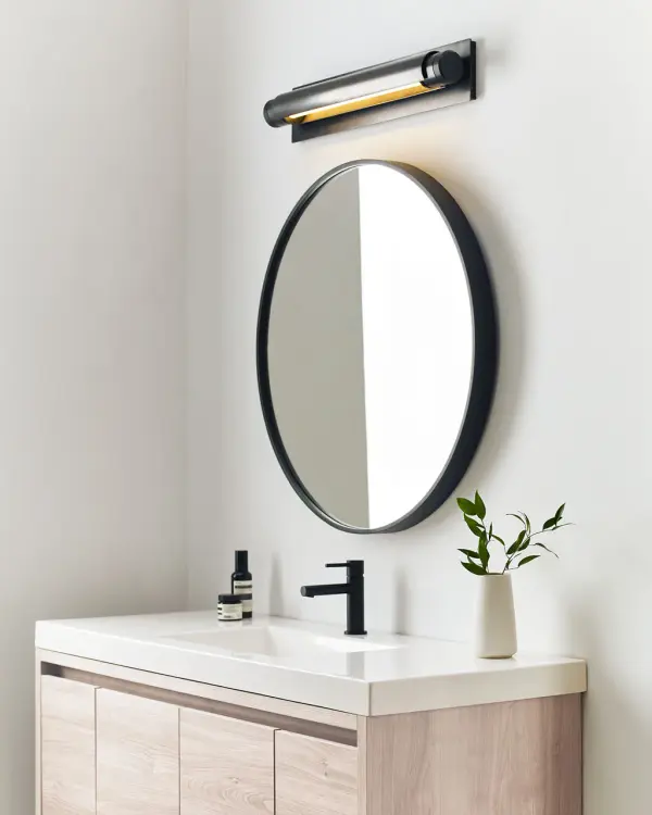 Capa 24" Vanity Light in Bronze - Image 12