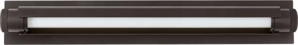 The Capa vanity light combines contemporary design with advanced lighting technology, featuring warm dimming from 2700K to 1800K and exceptional 90 CRI color rendering for optimal bathroom illumination.