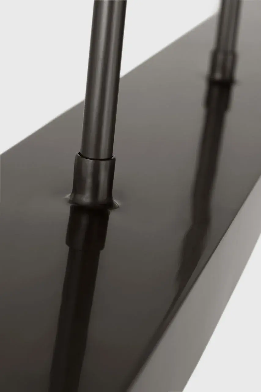 Sophisticated 48-inch linear chandelier with warm dimming technology - Image 5