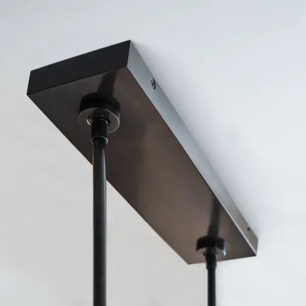 Sophisticated 48-inch linear chandelier with warm dimming technology - Image 7