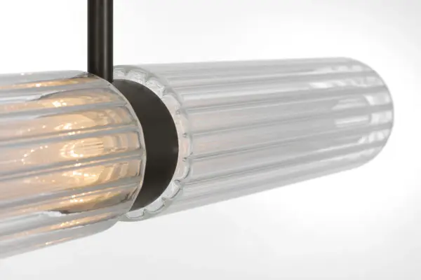 Langston LED Linear Chandelier in Plated Dark Bronze - Image 4