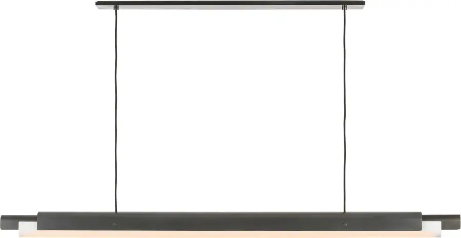 Ambrose 72" Linear Chandelier in Bronze - Image 1
