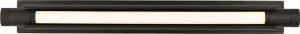 The Capa 24" Picture Light combines sophisticated bronze finish with advanced LED technology, offering adjustable color temperature from warm 2700K to ultra-warm 1800K with exceptional 90 CRI for accurate artwork illumination.