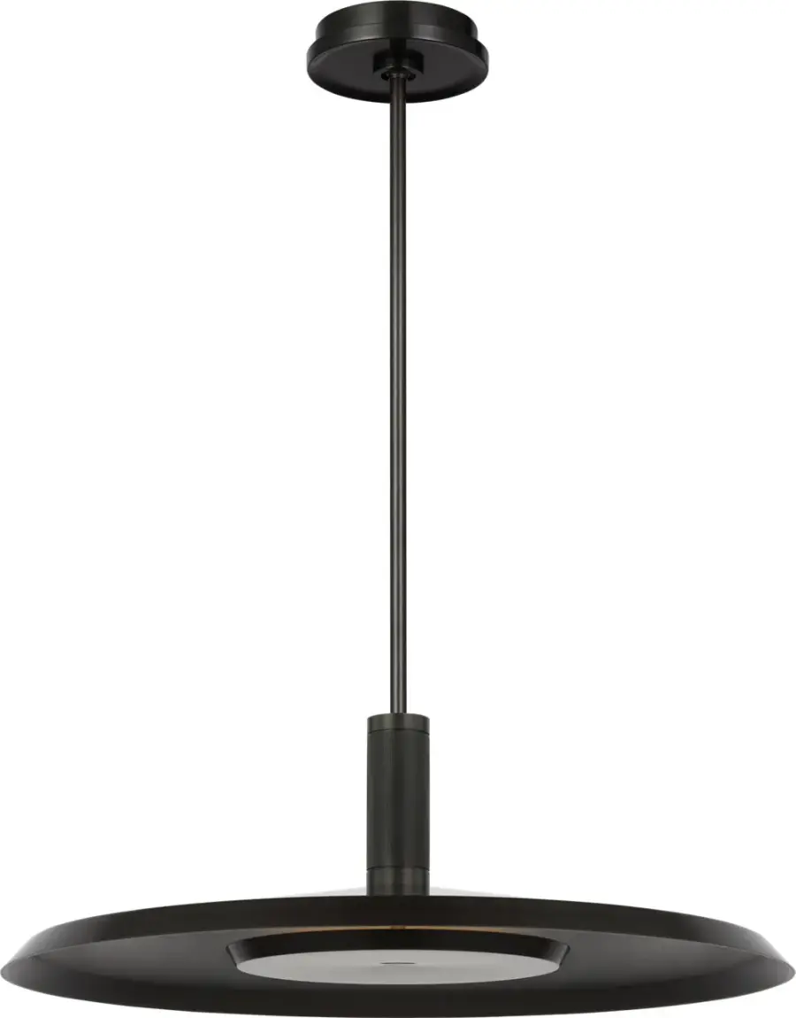 Saucer X-Large Pendant in Dark Bronze