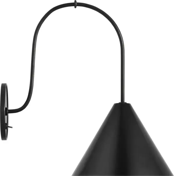 Malia 14" Arched Wall Light in Bronze - Image 3
