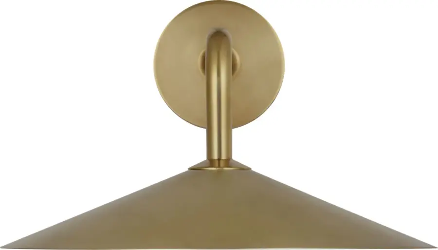 Ponce 9" Sconce in Hand-Rubbed Antique Brass - Image 2