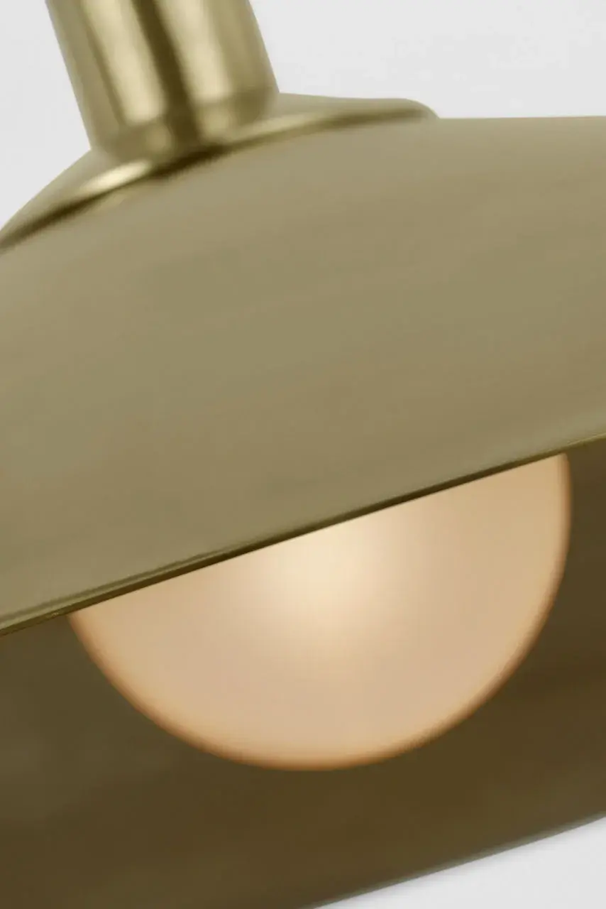 Ponce 9" Sconce in Hand-Rubbed Antique Brass - Image 3