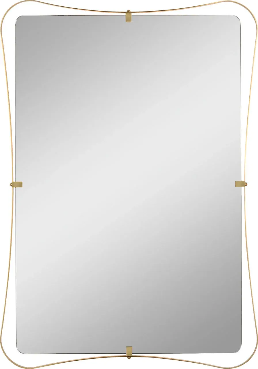 Barnes 27" Backlit Mirror in Hand-Rubbed Antique Brass - Image 4