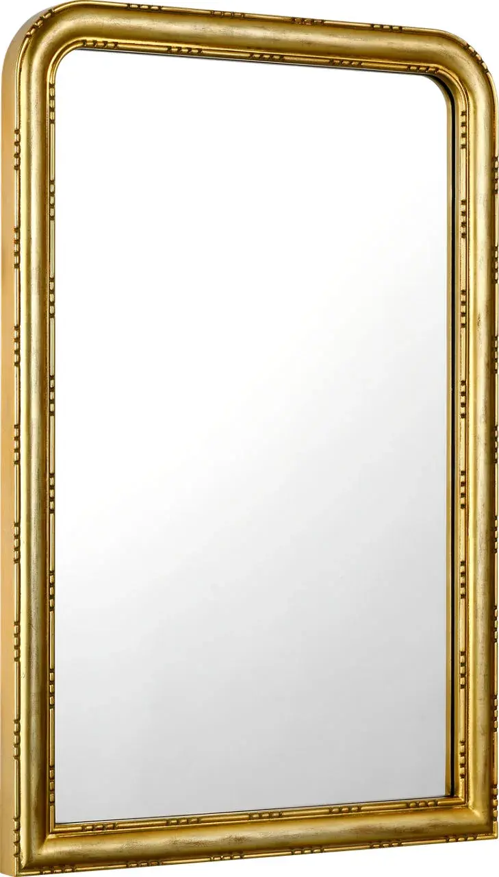 Matias 24" Carved Wood Backlit Mirror - Image 1