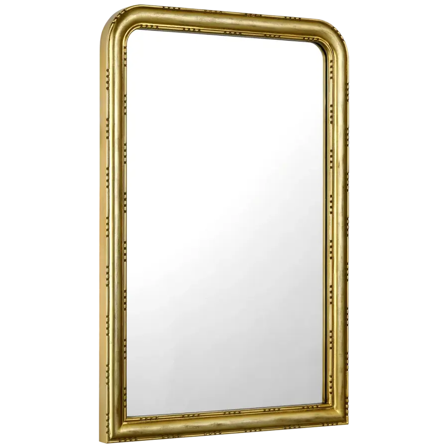 Matias 24" Carved Wood Backlit Mirror - Image 2