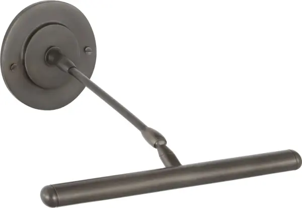 The Emery 12" Picture Light combines traditional styling with functional illumination, perfect for highlighting artwork, photographs, and wall décor. Its bronze finish adds warmth and sophistication to any space.
