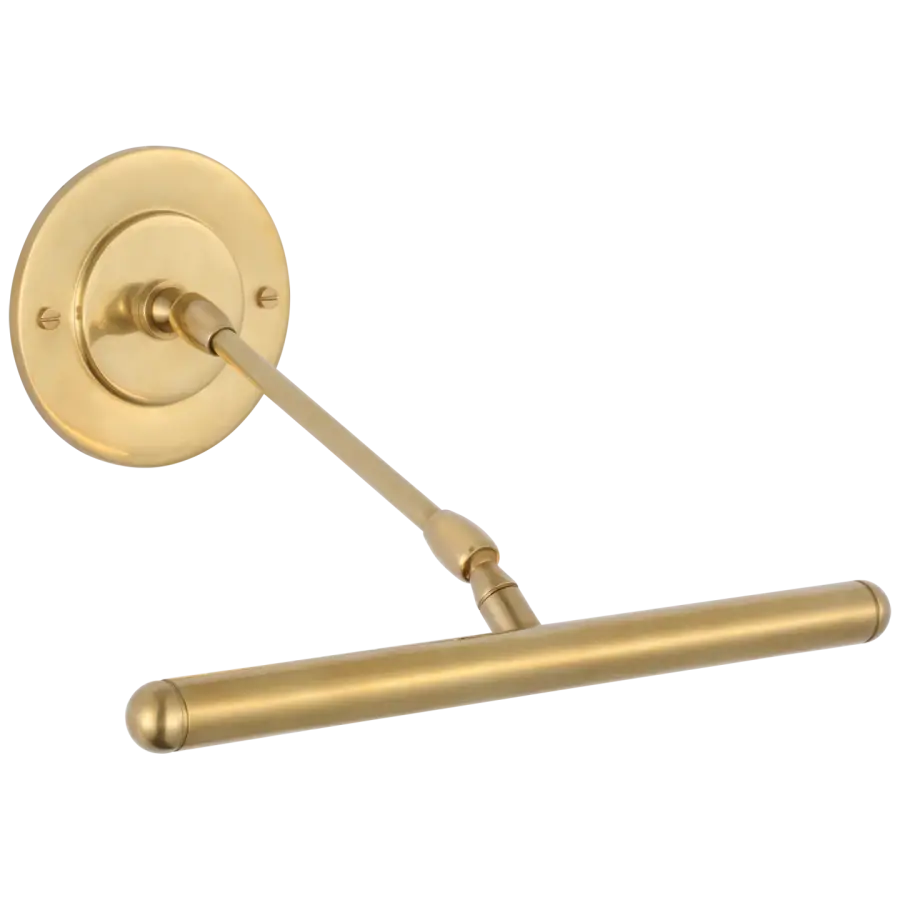 Emery 12" Picture Light in Hand-Rubbed Antique Brass - Image 2
