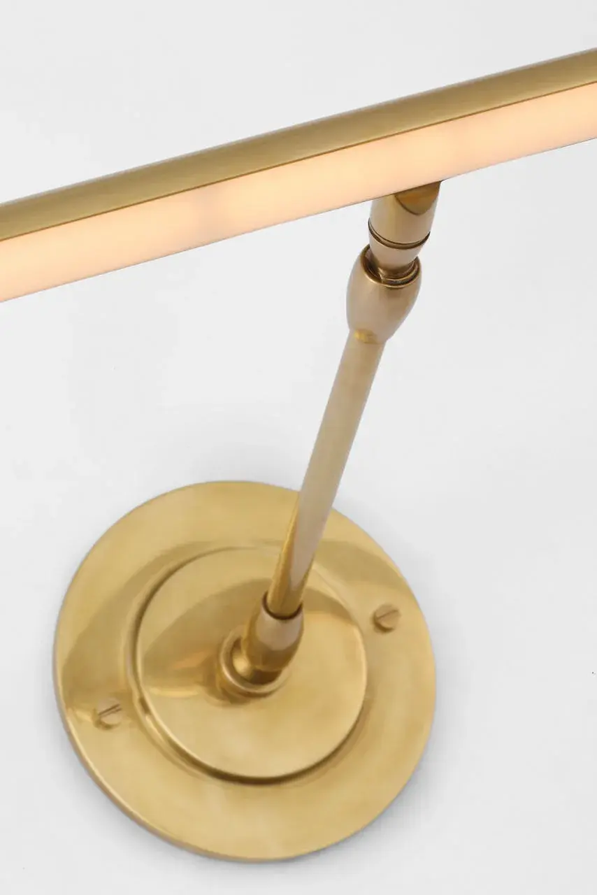Emery 24" Picture Light in Hand-Rubbed Antique Brass - Image 5