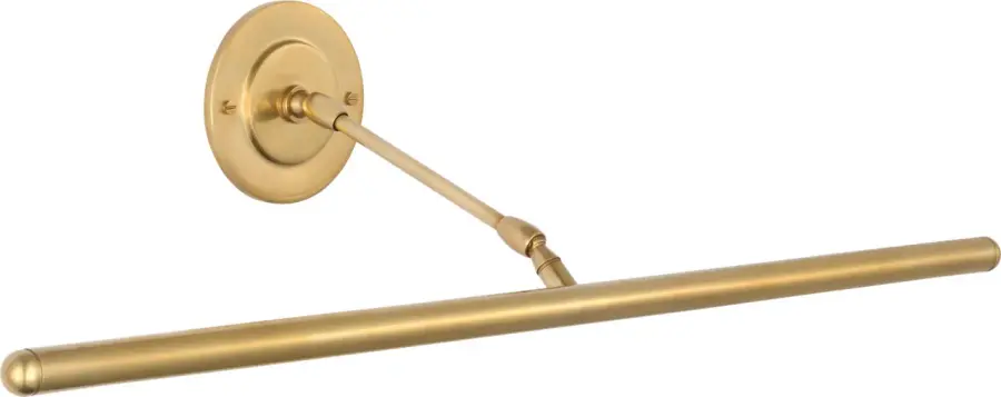 Emery 30" Picture Light in Hand-Rubbed Antique Brass - Image 1